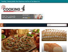 Tablet Screenshot of cookingbureau.com